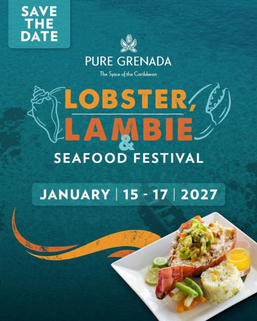 Pure Grenada Lobster, Lambie & Seafood Festival Returns in January 2027