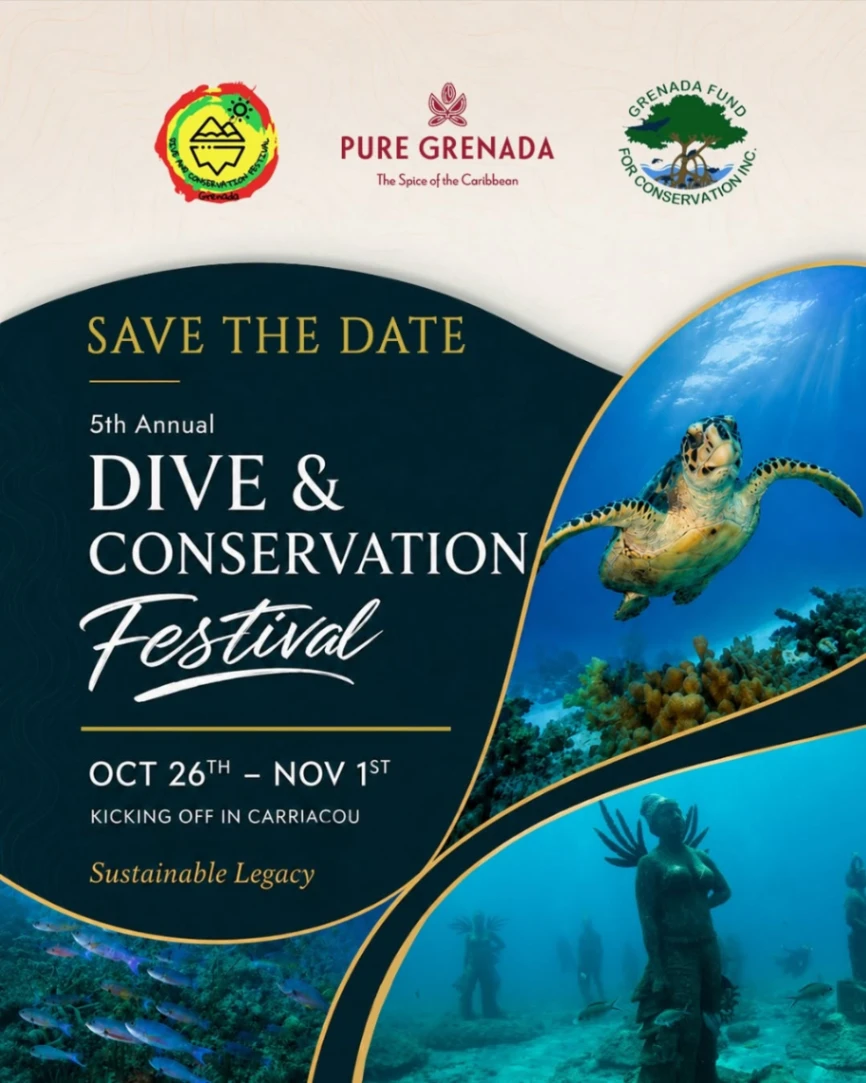 Grenada Announces 5th Annual Dive & Conservation Festival for October 26